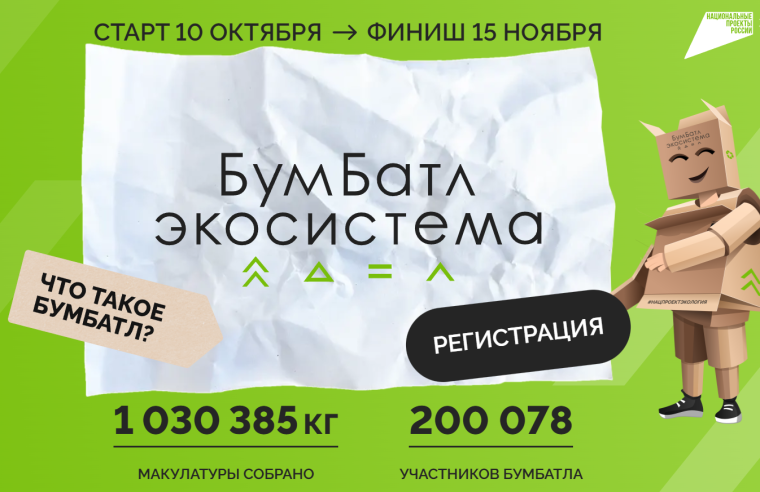 Всероссийская акция «БумБатл 2023».